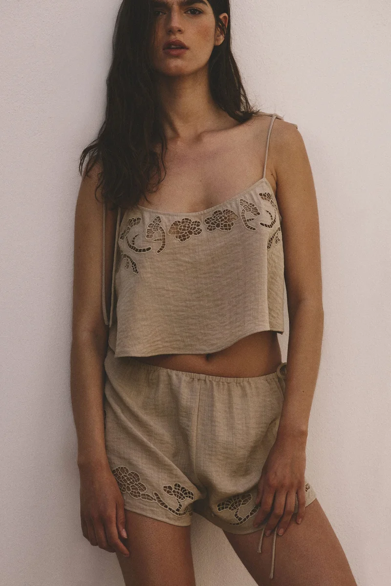 H&M Cropped beach top